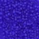 Miyuki delica Beads 11/0 - Transparant frosted cobalt DB-748